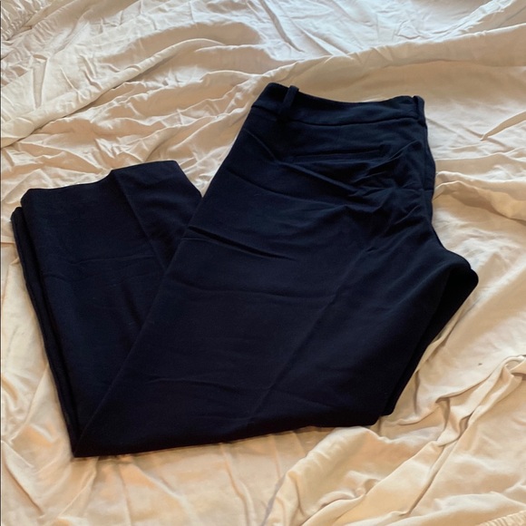 Merona Black Chinos Classic Fit Cotton Blend - Picture 3 of 3